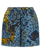 Fendi Blue Polyester Bermuda Shorts Fendi