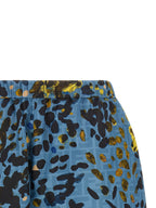 Fendi Blue Polyester Bermuda Shorts Fendi