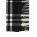Burberry Black Cashmere Scarf Burberry