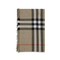 Burberry Beige Wool Scarf Burberry