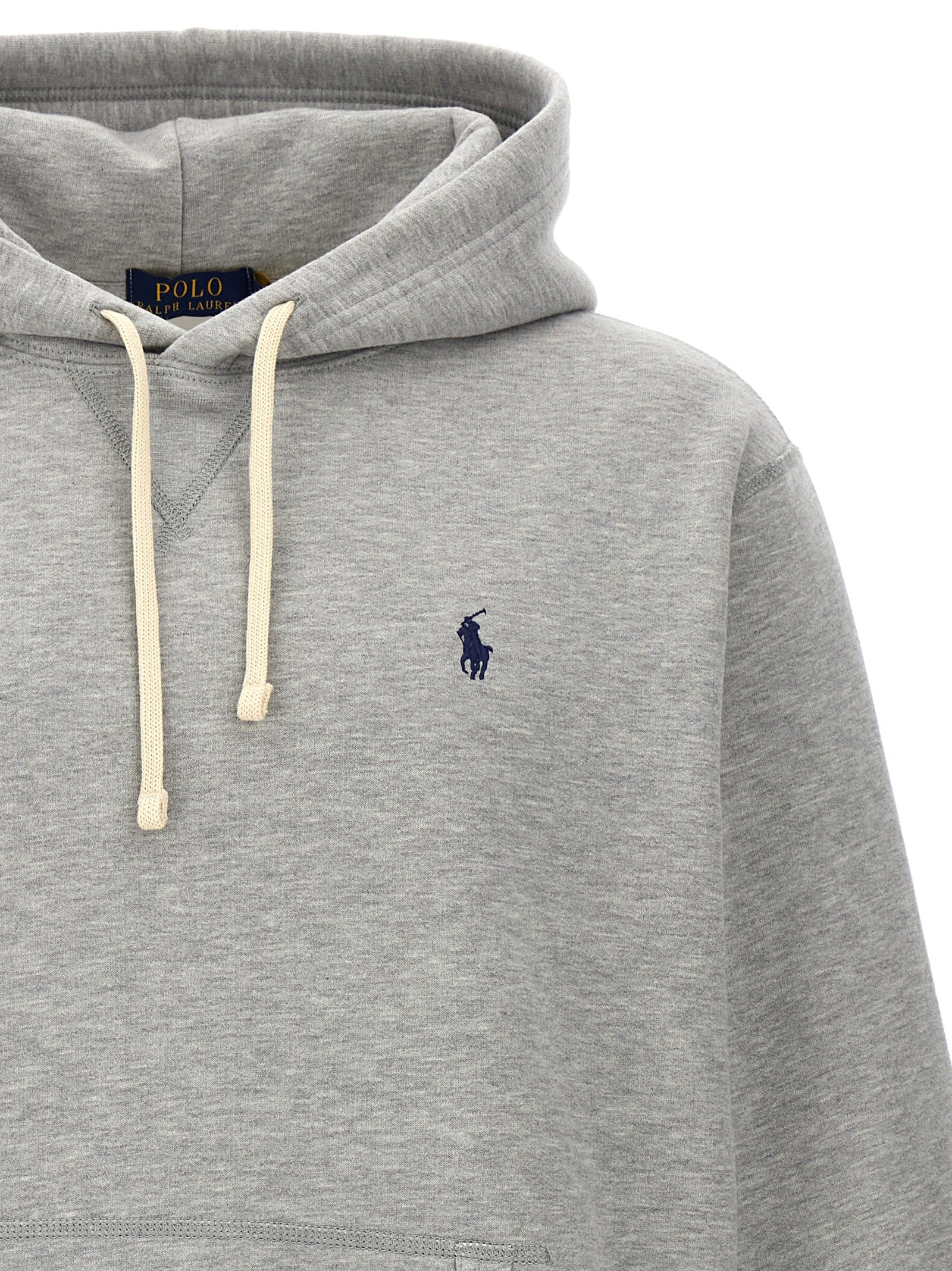 Polo Ralph Lauren Gray Cotton Sweatshirt Polo Ralph Lauren
