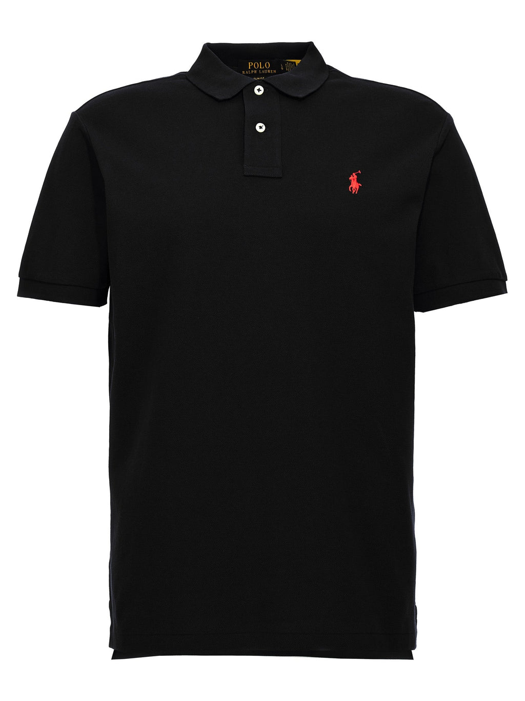Polo Ralph Lauren Black Cotton Polo Shirt Polo Ralph Lauren