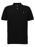 Polo Ralph Lauren Black Cotton Polo Shirt Polo Ralph Lauren