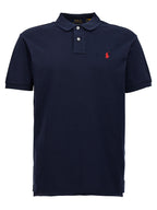 Polo Ralph Lauren Blue Cotton Polo Shirt Polo Ralph Lauren
