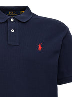 Polo Ralph Lauren Blue Cotton Polo Shirt Polo Ralph Lauren