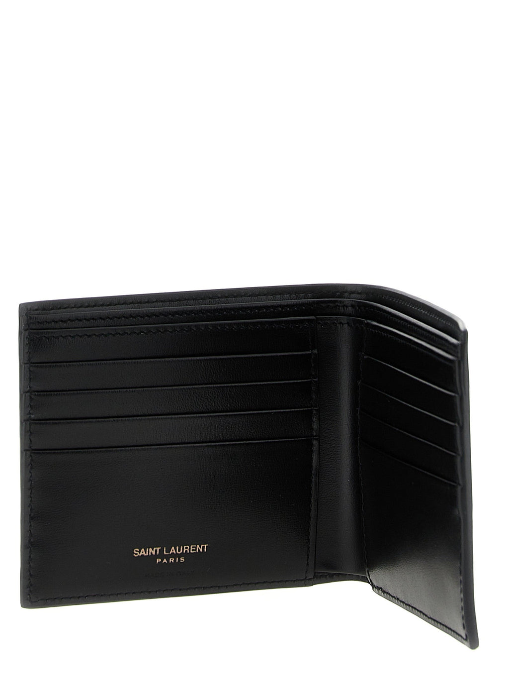 Saint Laurent Black Calfskin Wallet Saint Laurent