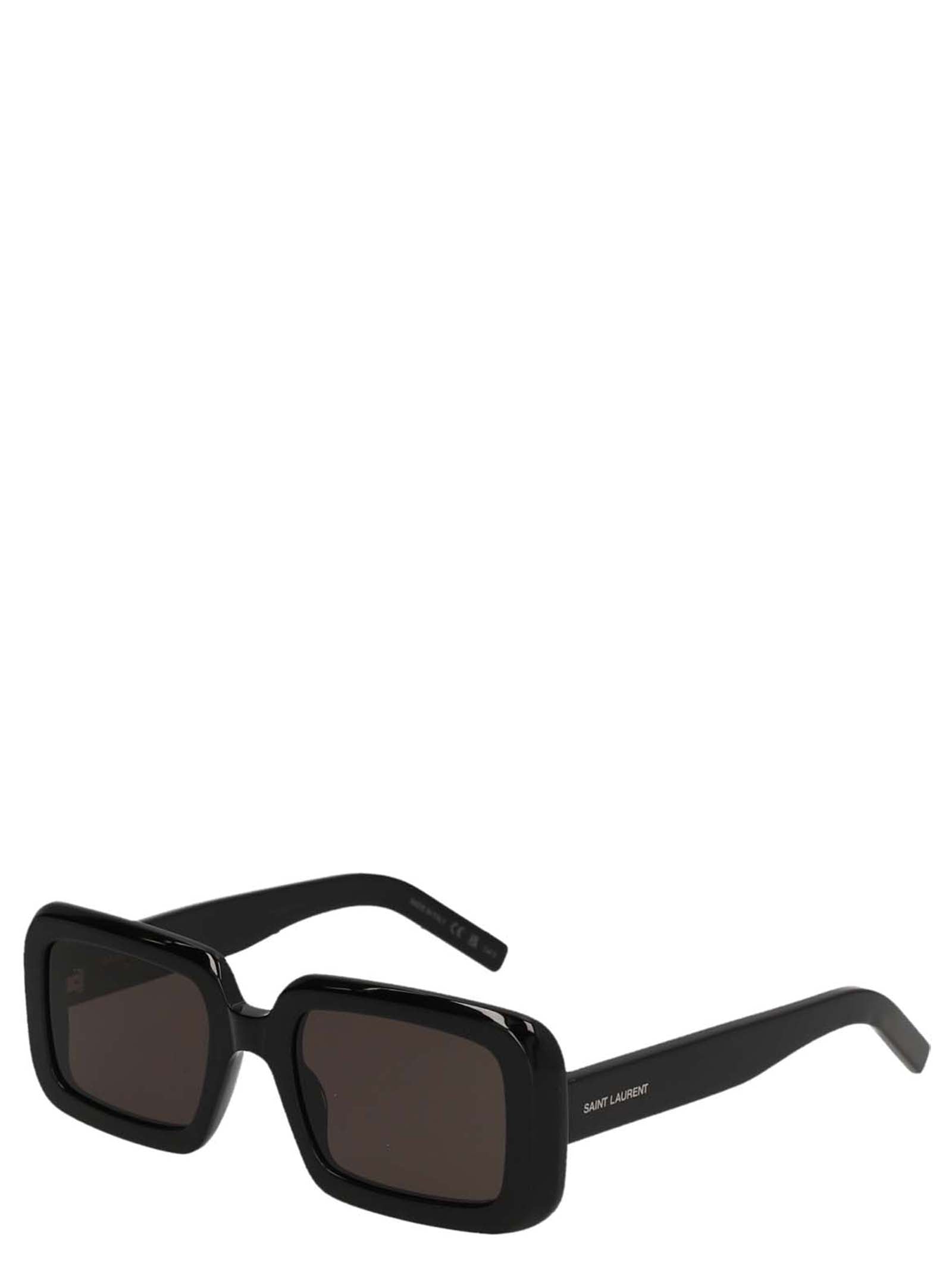 Saint Laurent Black Acetate Sunglasses Saint Laurent