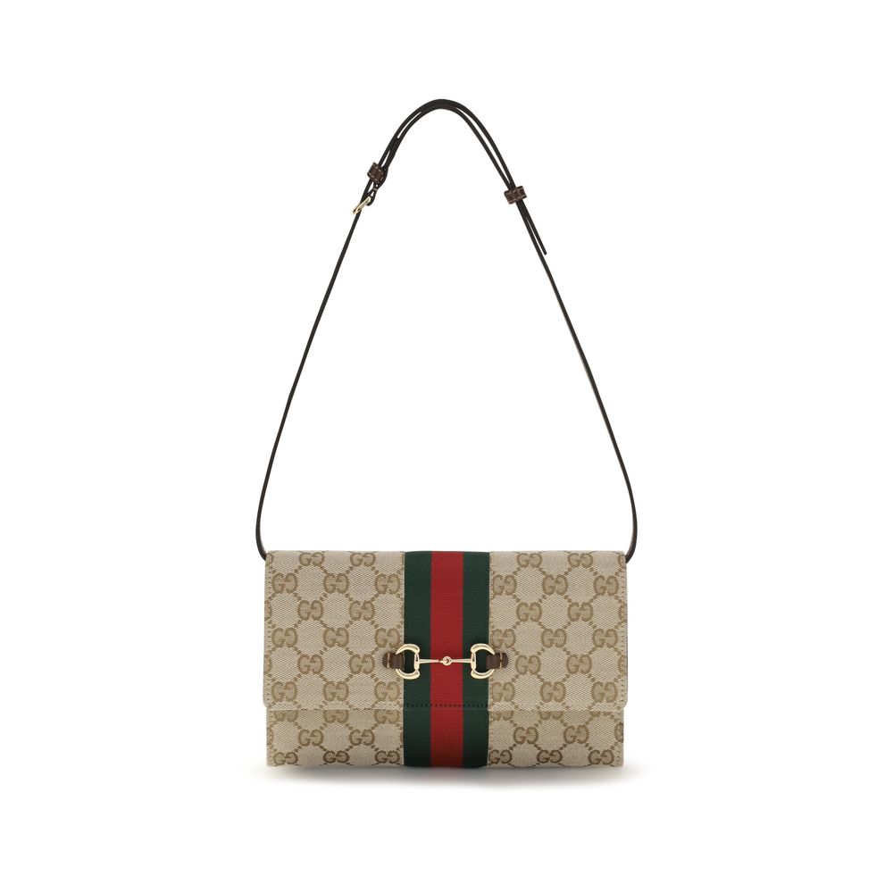 Gucci Brown Fabric Wallet Gucci