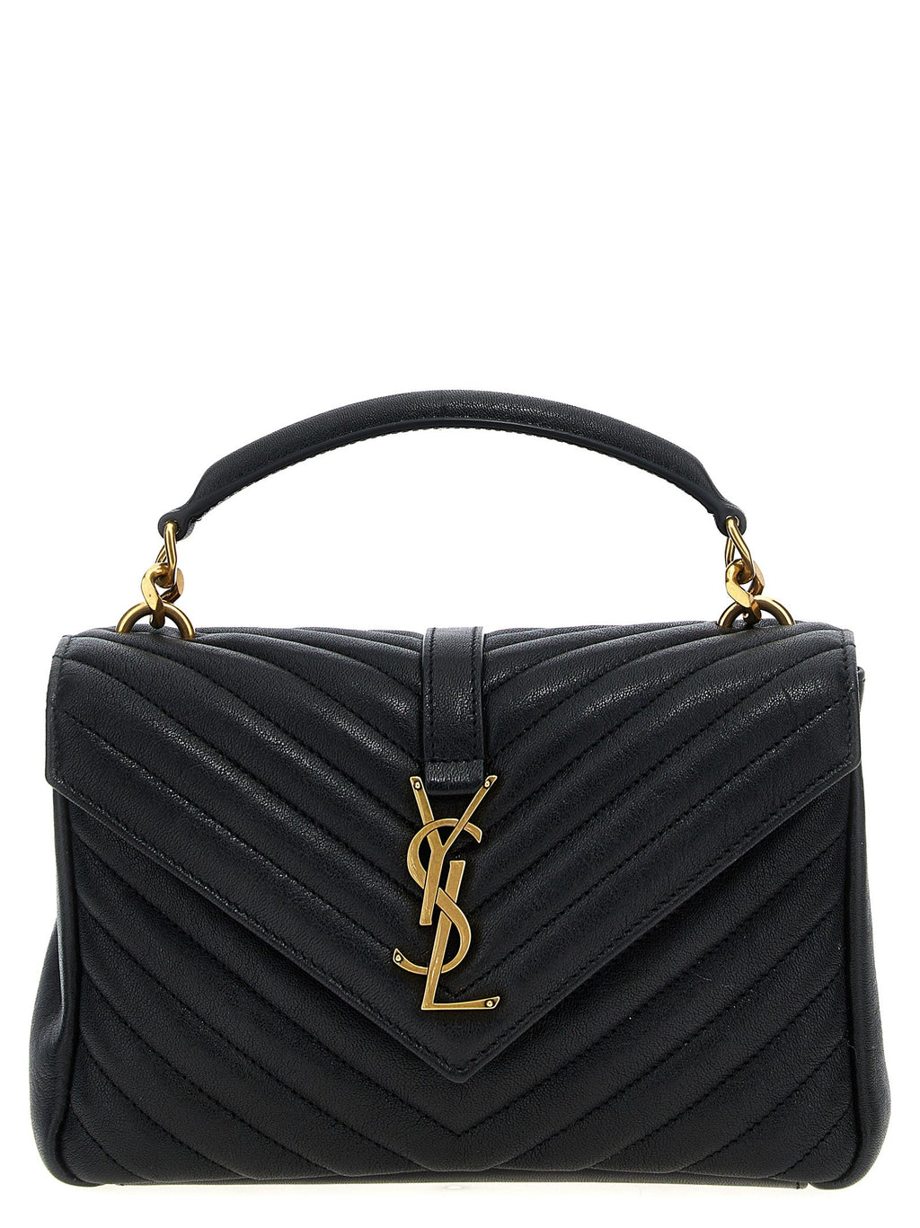 Saint Laurent Black Calfskin Crossbody Bag Saint Laurent