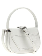 Diesel White Cowhide Handbag Diesel