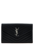 Saint Laurent Black Calfskin Clutch Bag Saint Laurent