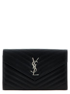Saint Laurent Black Calfskin Clutch Bag Saint Laurent