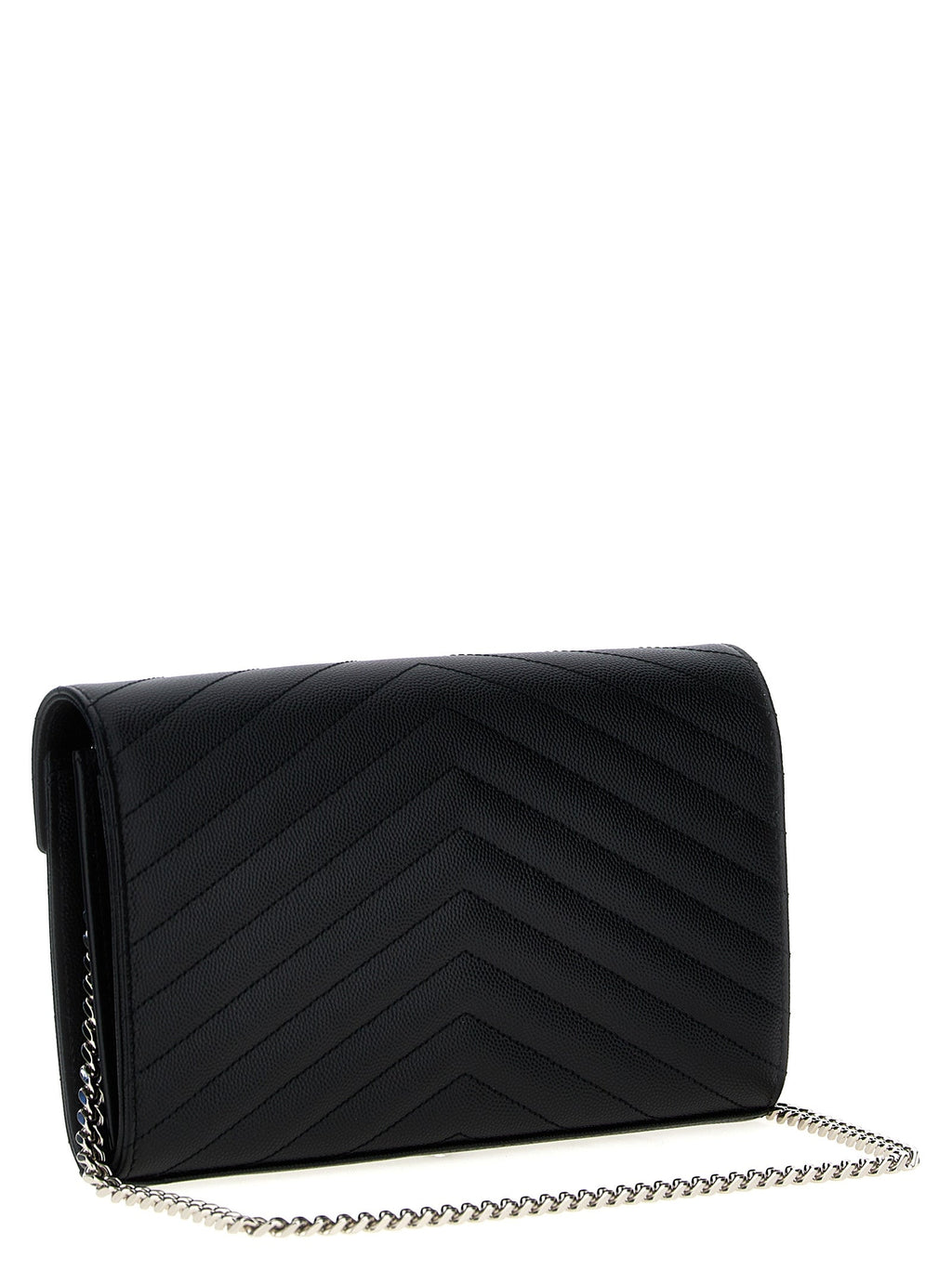 Saint Laurent Black Calfskin Clutch Bag Saint Laurent