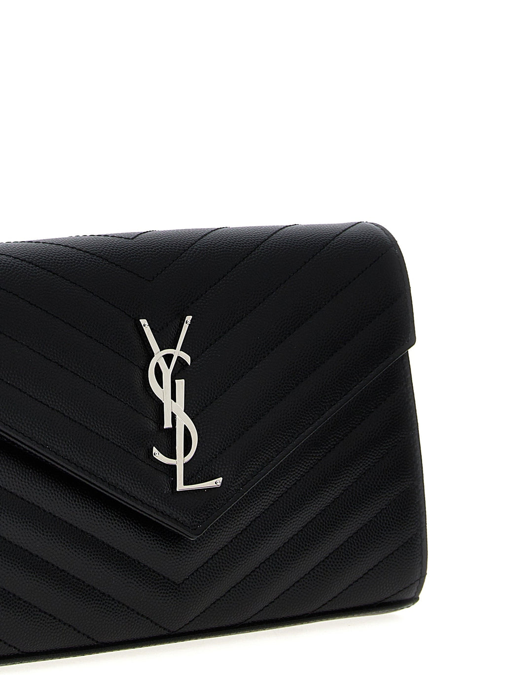 Saint Laurent Black Calfskin Clutch Bag Saint Laurent