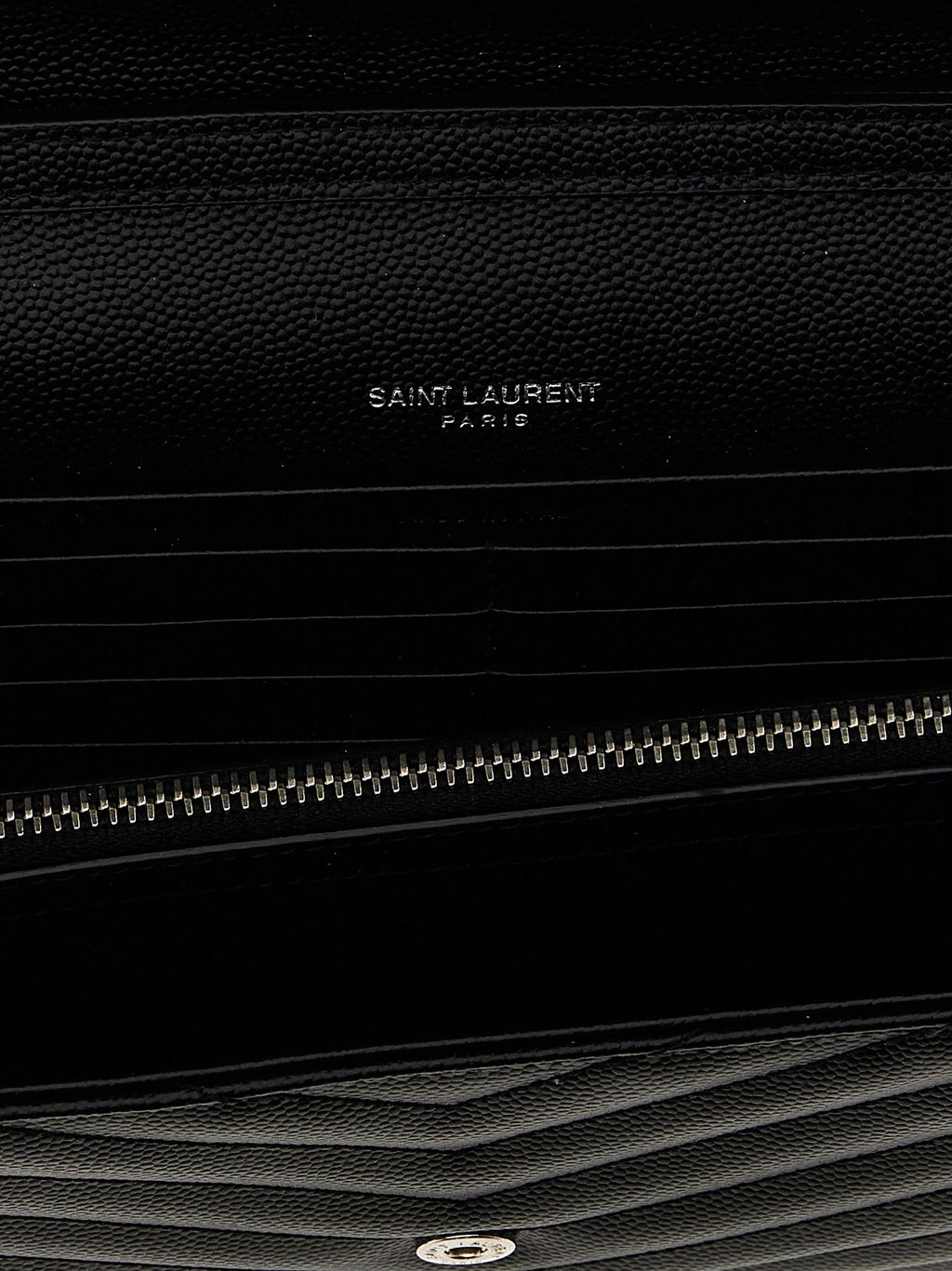 Saint Laurent Black Calfskin Clutch Bag Saint Laurent