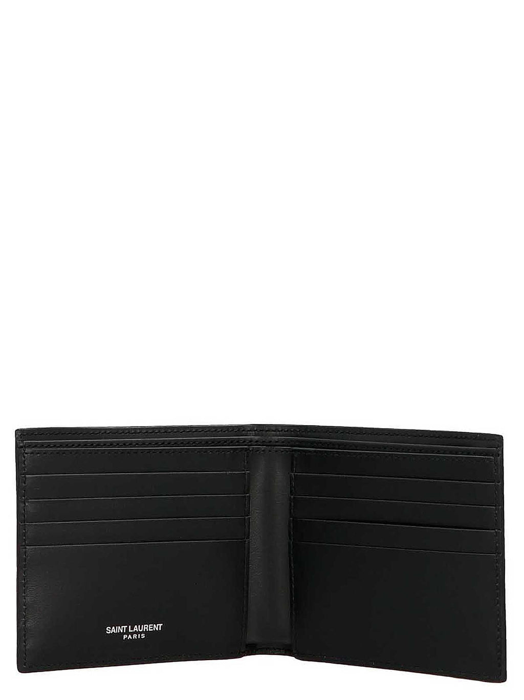 Saint Laurent Black Calfskin Wallet Saint Laurent