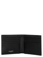 Saint Laurent Black Calfskin Wallet Saint Laurent