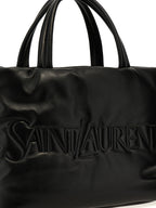 Saint Laurent Black Lamb Leather Tote Bag Saint Laurent