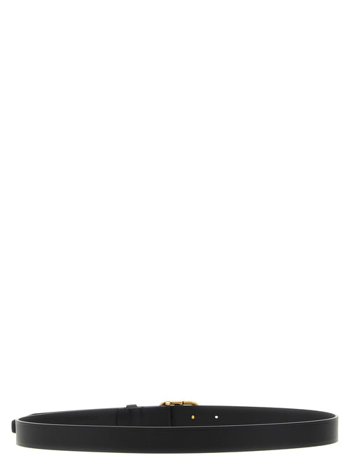 Balenciaga Black Calfskin Thin Belt Balenciaga