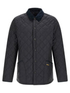Barbour Blue Polyamide Full-Length Jacket Barbour