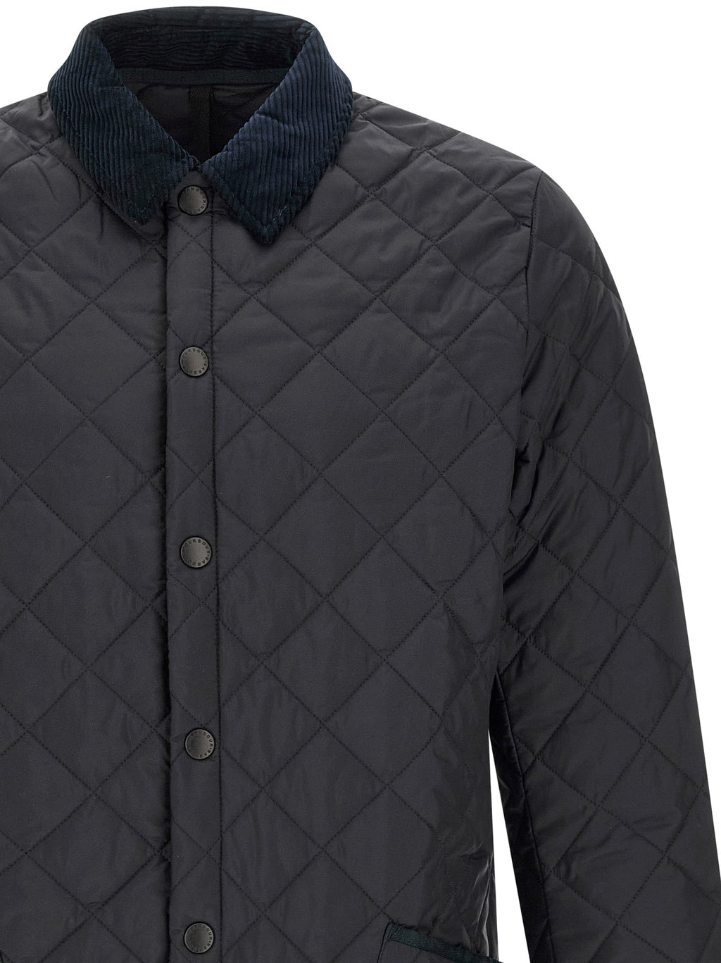 Barbour Blue Polyamide Full-Length Jacket Barbour
