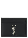 Saint Laurent Black Calfskin Cardholder Saint Laurent