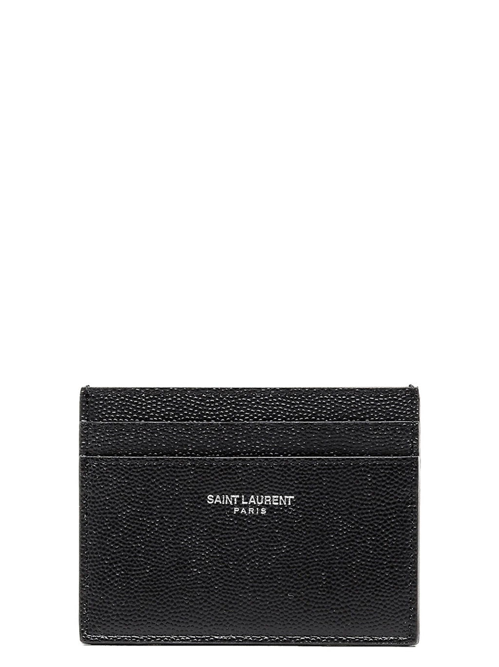 Saint Laurent Black Leather Cardholder Saint Laurent