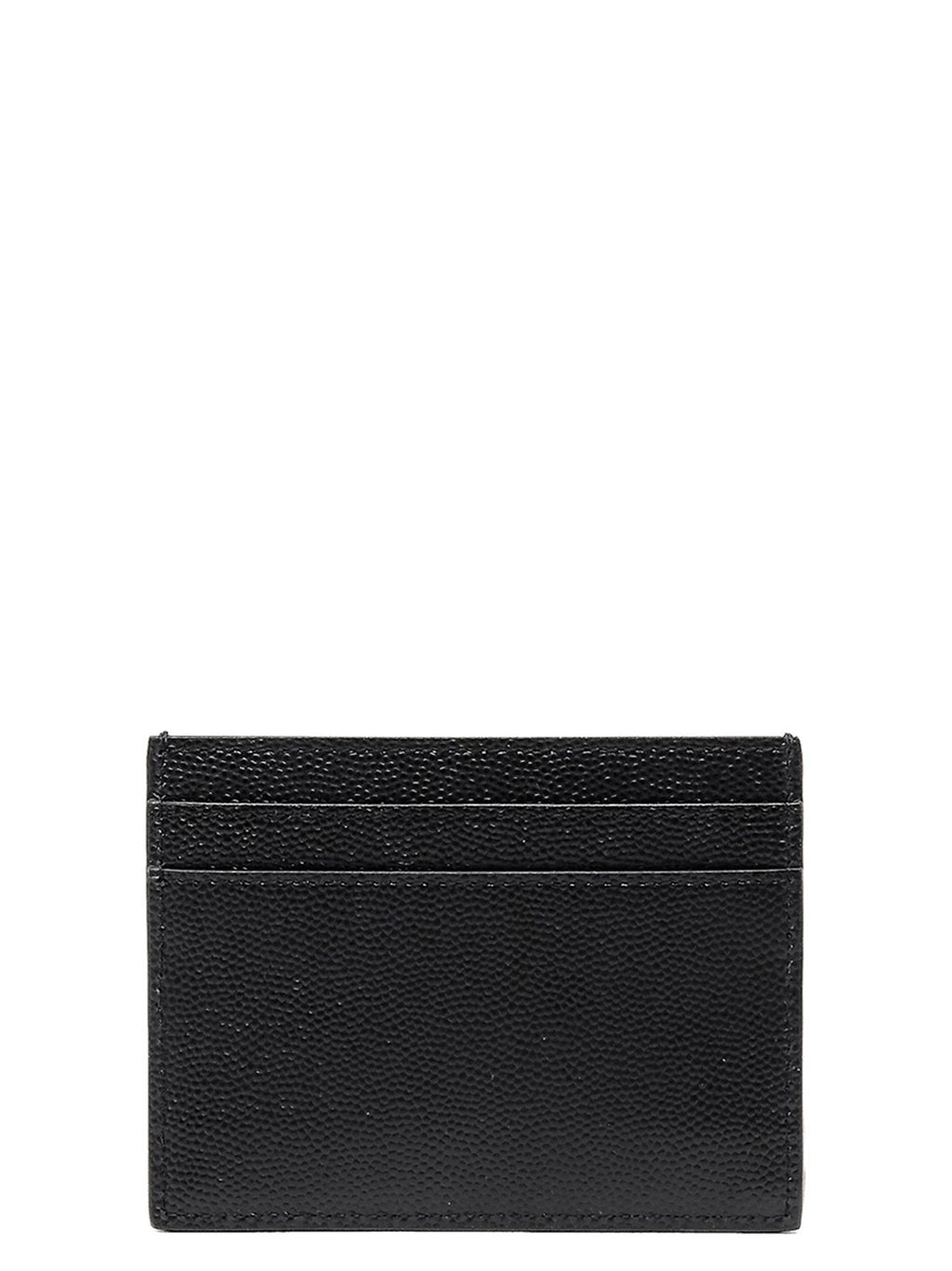 Saint Laurent Black Leather Cardholder Saint Laurent