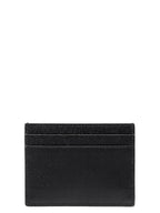 Saint Laurent Black Leather Cardholder Saint Laurent