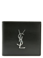 Saint Laurent Black Leather Wallet Saint Laurent