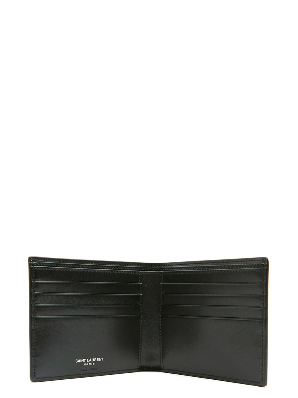 Saint Laurent Black Leather Wallet Saint Laurent