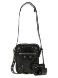 Balenciaga Black Lamb Leather Crossbody Bag Balenciaga