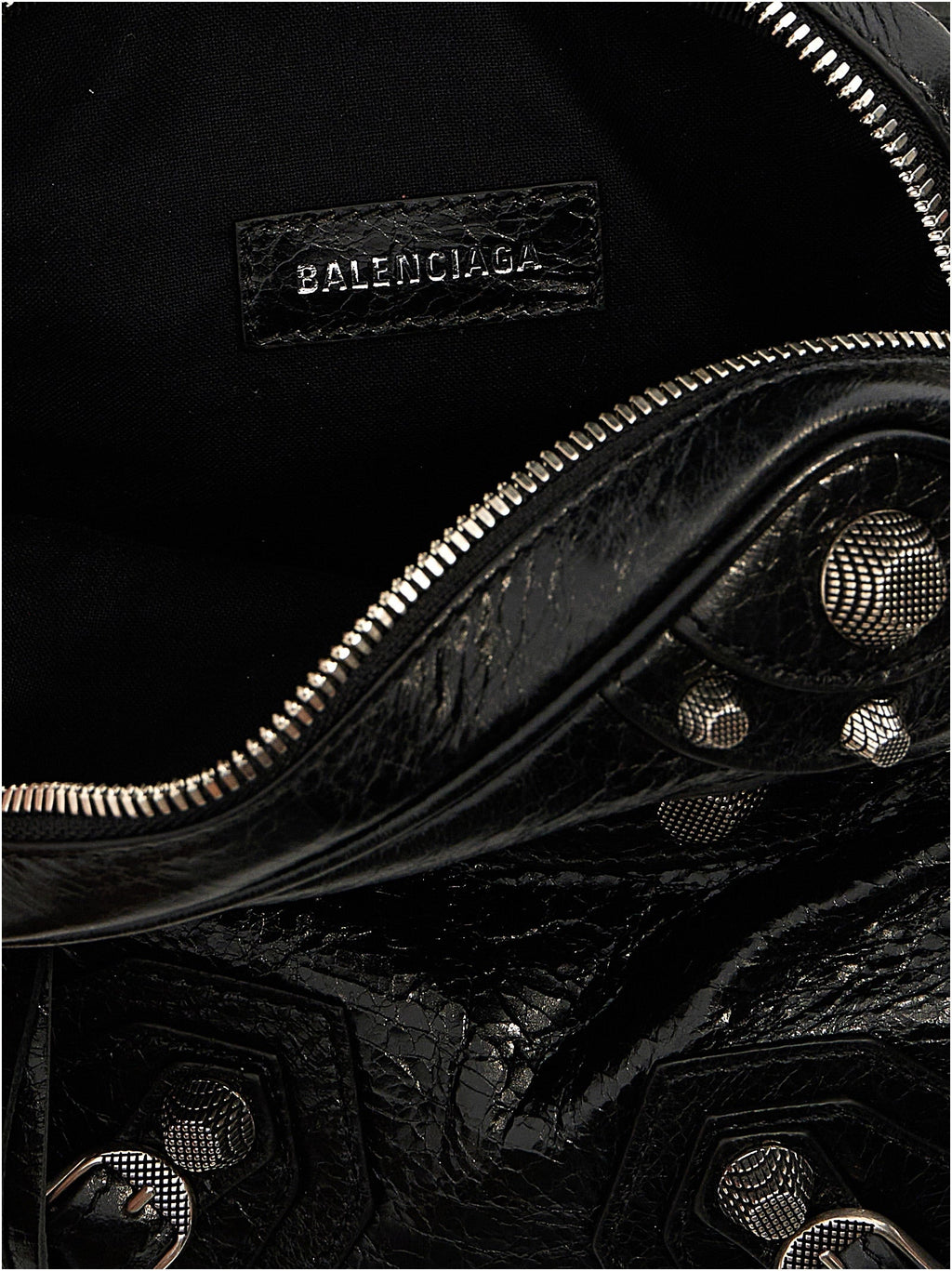 Balenciaga Black Lamb Leather Crossbody Bag Balenciaga