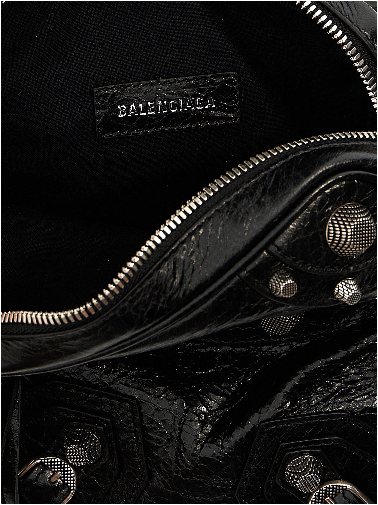 Balenciaga Black Lamb Leather Crossbody Bag Balenciaga