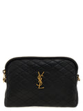 Saint Laurent Black Lamb Leather Crossbody Bag Saint Laurent