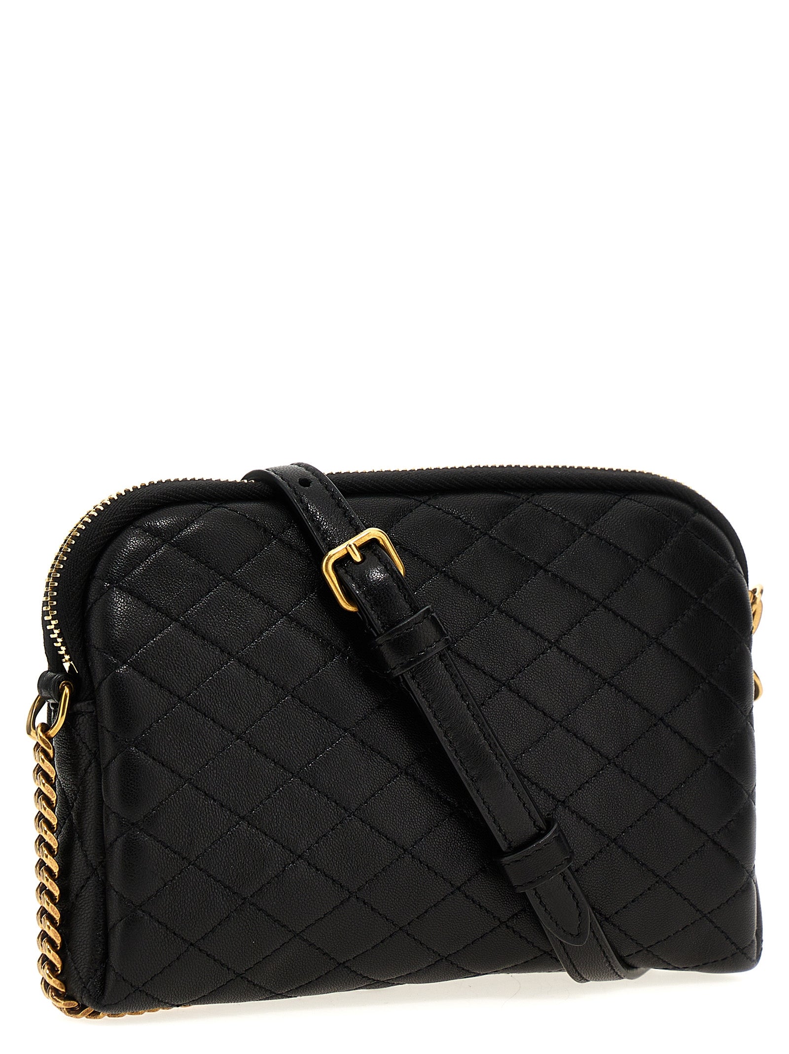 Saint Laurent Black Lamb Leather Crossbody Bag Saint Laurent