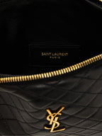 Saint Laurent Black Lamb Leather Crossbody Bag Saint Laurent