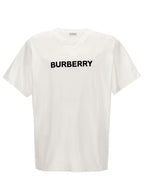 Burberry White Cotton T-Shirt Burberry