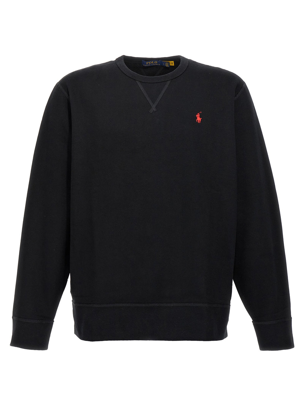 Polo Ralph Lauren Black Cotton Sweatshirt Polo Ralph Lauren