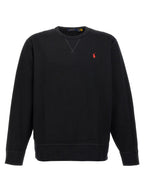 Polo Ralph Lauren Black Cotton Sweatshirt Polo Ralph Lauren