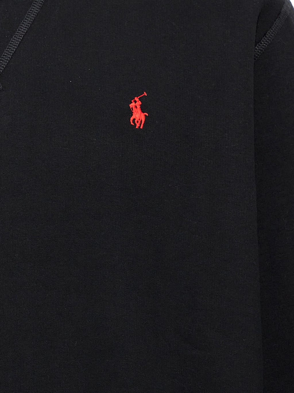 Polo Ralph Lauren Black Cotton Sweatshirt Polo Ralph Lauren