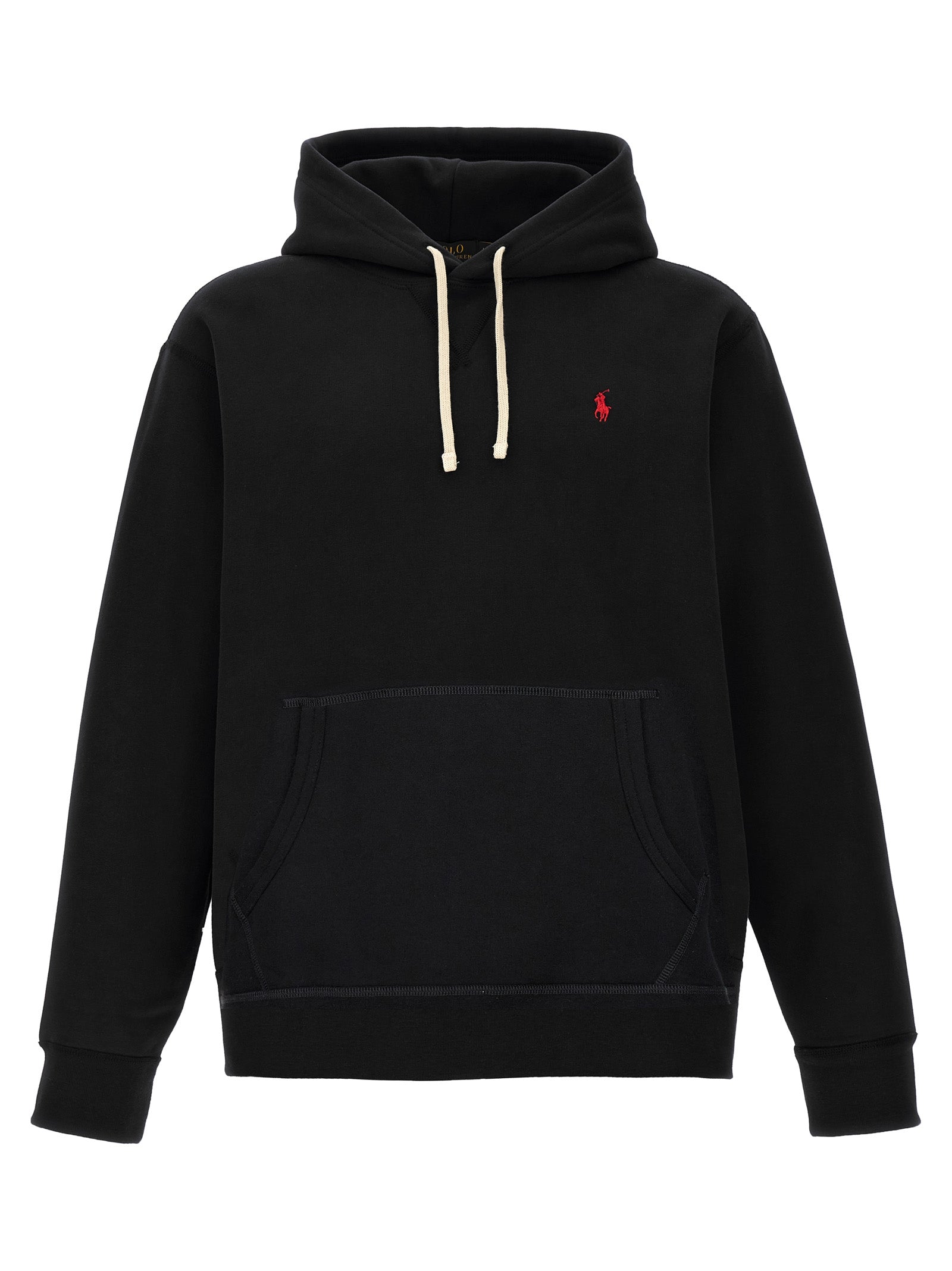 Polo Ralph Lauren Black Cotton Sweatshirt Polo Ralph Lauren