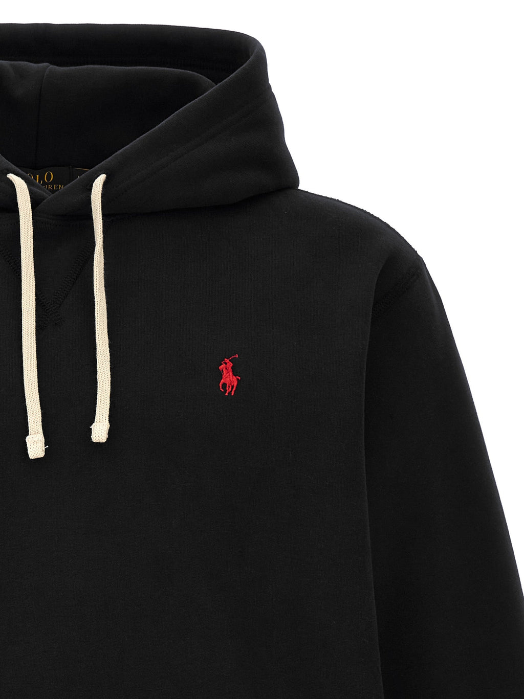 Polo Ralph Lauren Black Cotton Sweatshirt Polo Ralph Lauren
