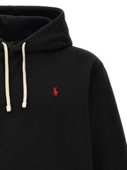 Polo Ralph Lauren Black Cotton Sweatshirt Polo Ralph Lauren
