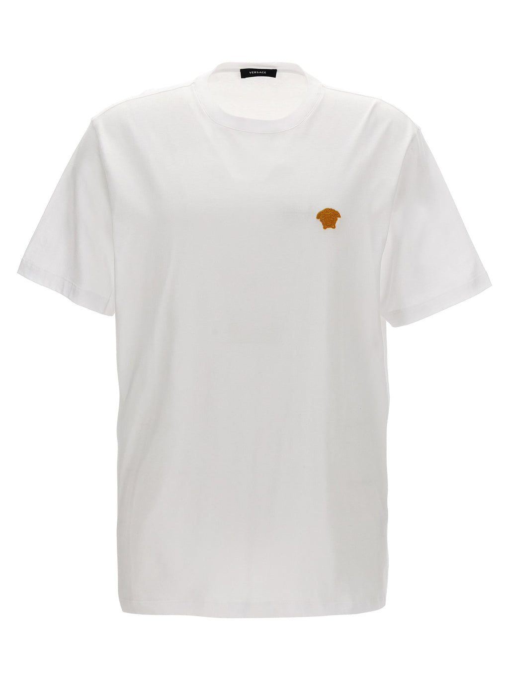 Versace White Cotton T-Shirt Versace