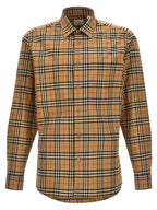 Burberry Beige Cotton Blouse Burberry