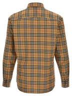 Burberry Beige Cotton Blouse Burberry