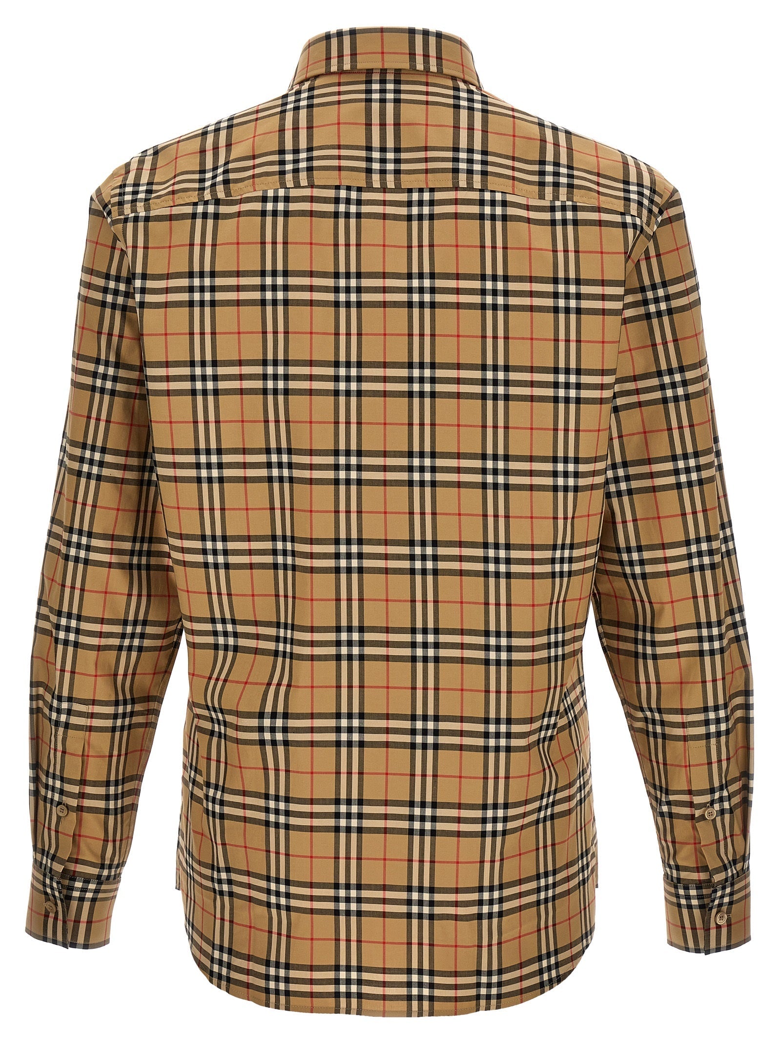 Burberry Beige Cotton Blouse Burberry