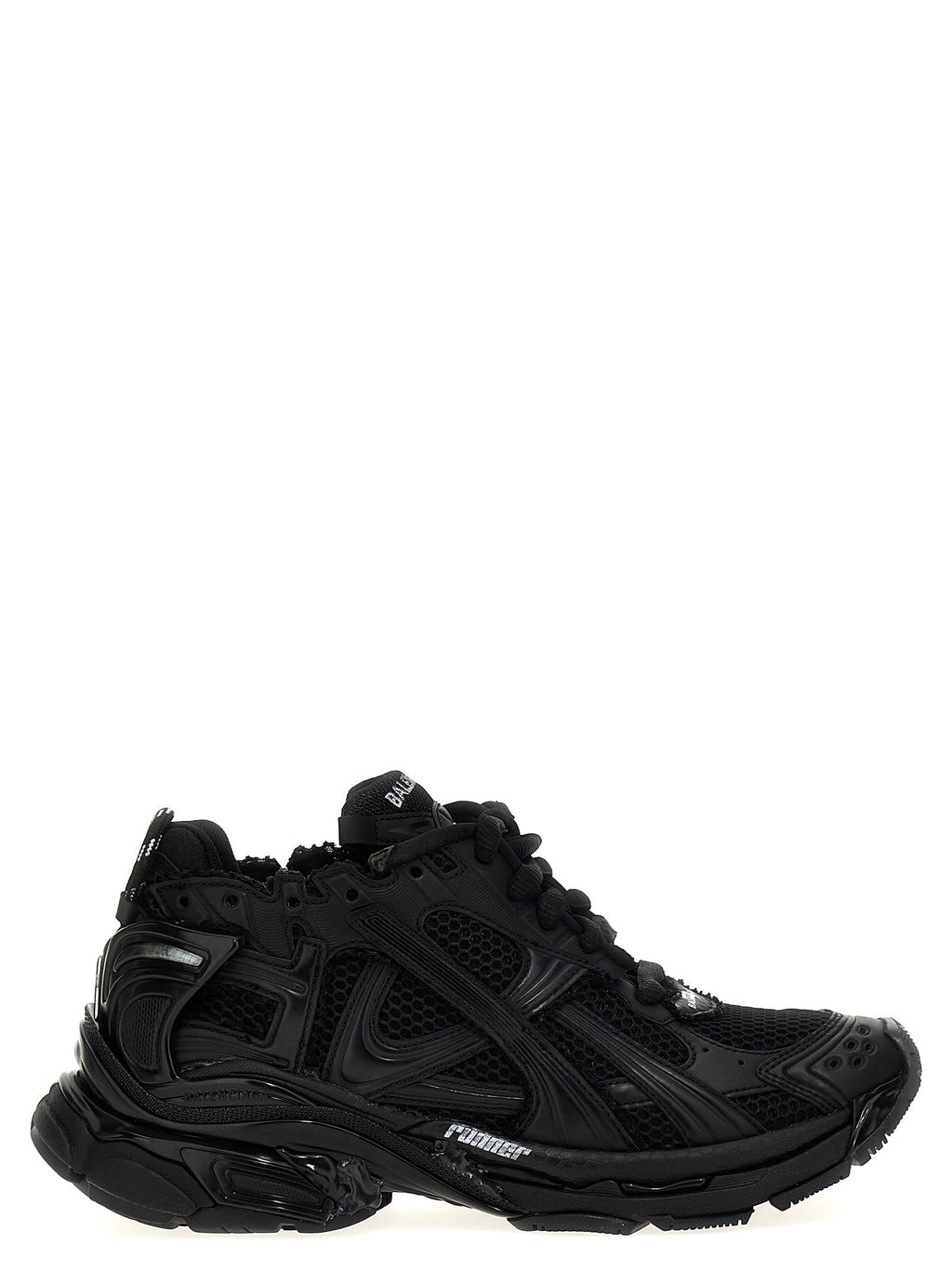 Balenciaga Black Polyester Athletic Sneakers Balenciaga
