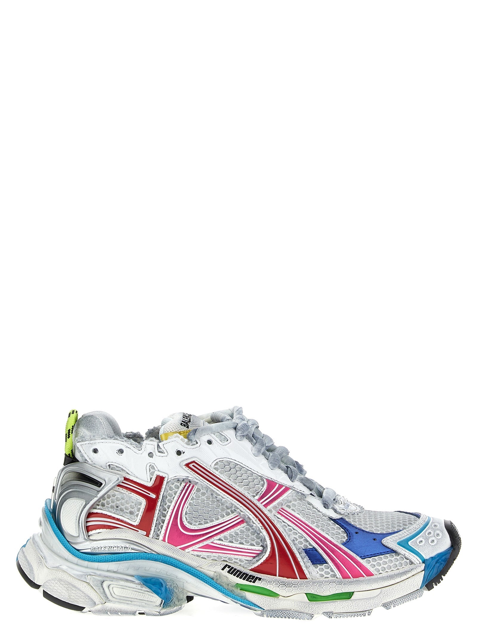 Balenciaga Multicolor Polyester Athletic Sneakers Balenciaga